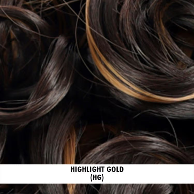 Curly Hair Extension 16 Inch Dark Brown Human Hair