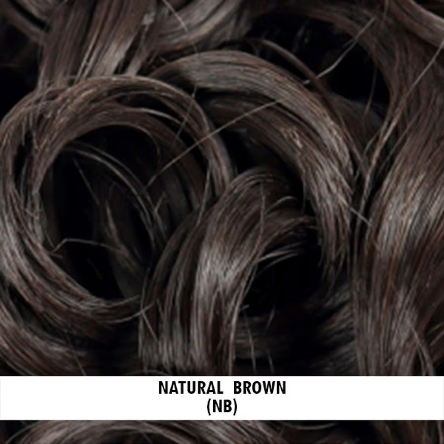 Wavy Hair Extension 18 Inch Brown Highlights Human Hair