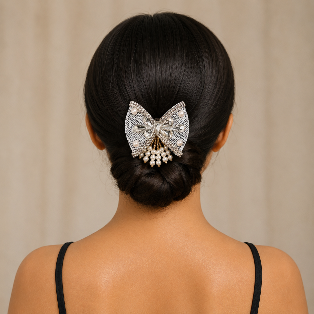 Crystal Hair Comb for Wedding Look